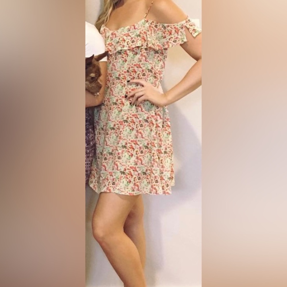 Zara floral dress